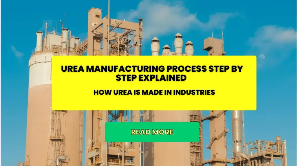 Urea Manufacturing Process Explained | How Urea Is Made in Industries