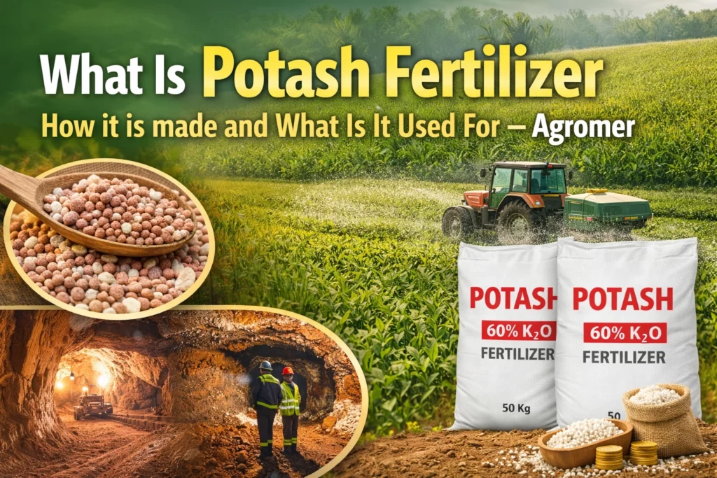 What Is Potash Fertilizer, How it is made and What Is It Used For