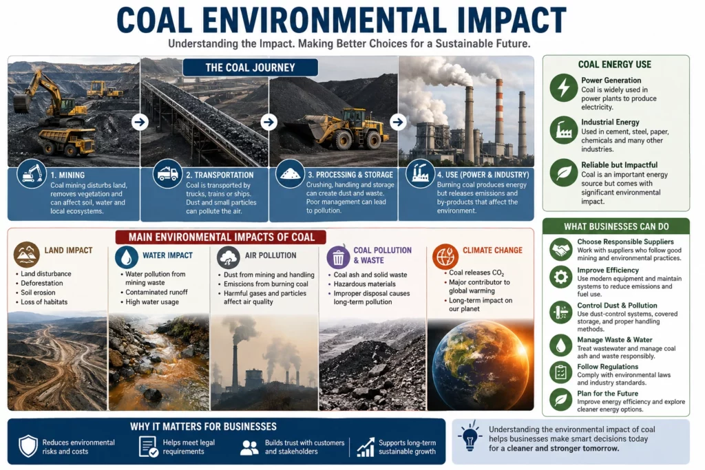 Environmental Impact of Coal in Industrial Applications: How to Mitigate It