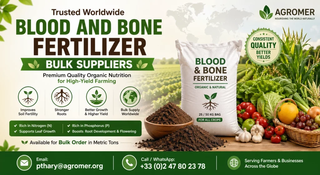 Blood and Bone Fertilizer Bulk Suppliers: Reliable Organic Nutrition for High-Yield Farming