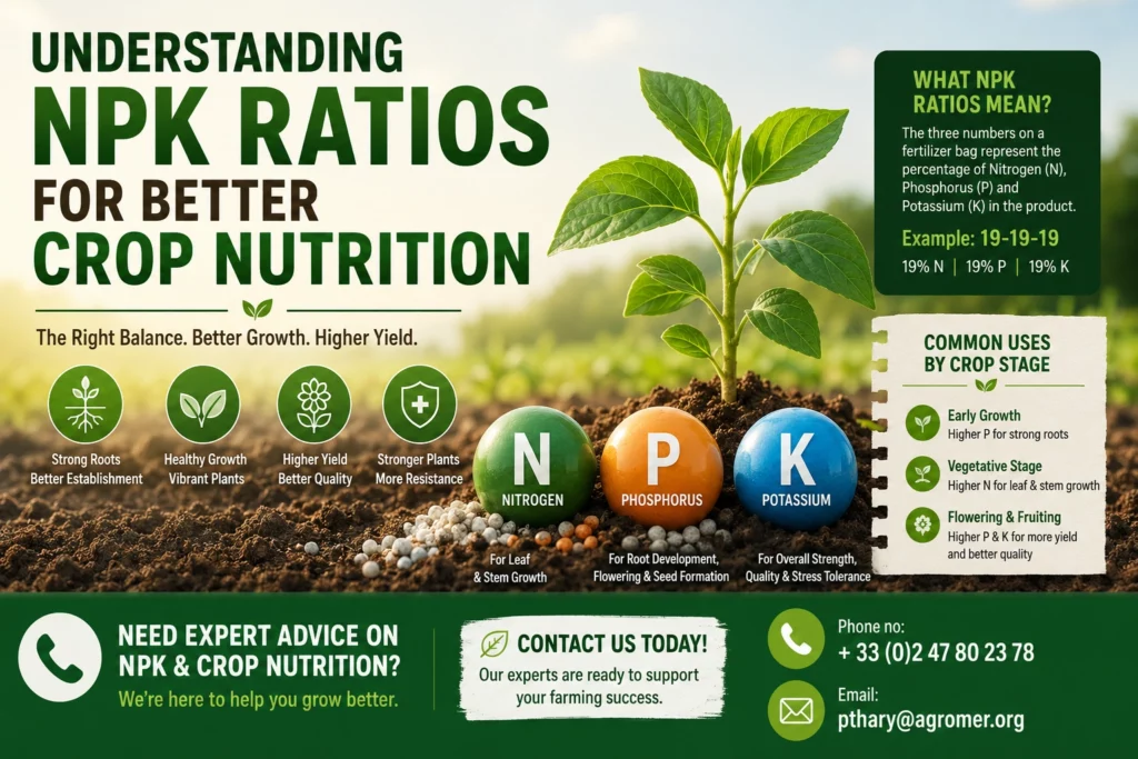 Understanding NPK ratios for better crops